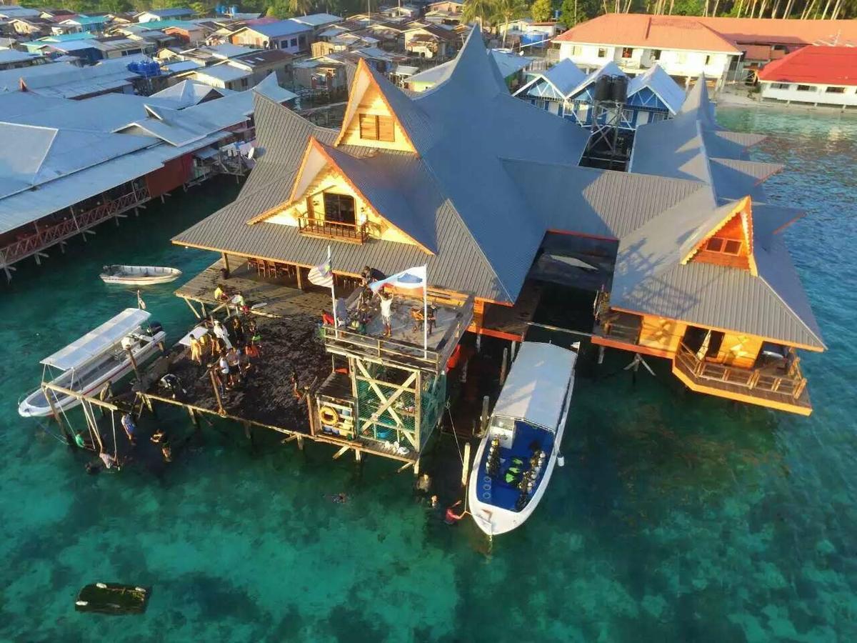 Mabul Paradise Lodge Mabul Island Exterior foto