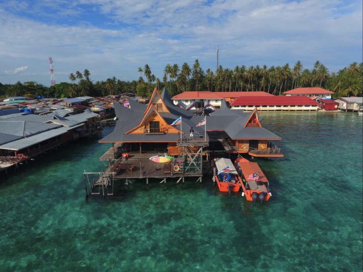 Mabul Paradise Lodge Mabul Island Exterior foto