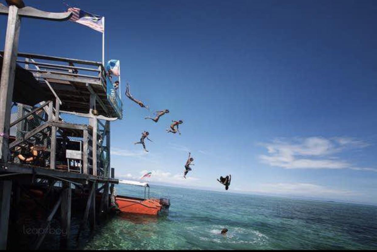 Mabul Paradise Lodge Mabul Island Exterior foto